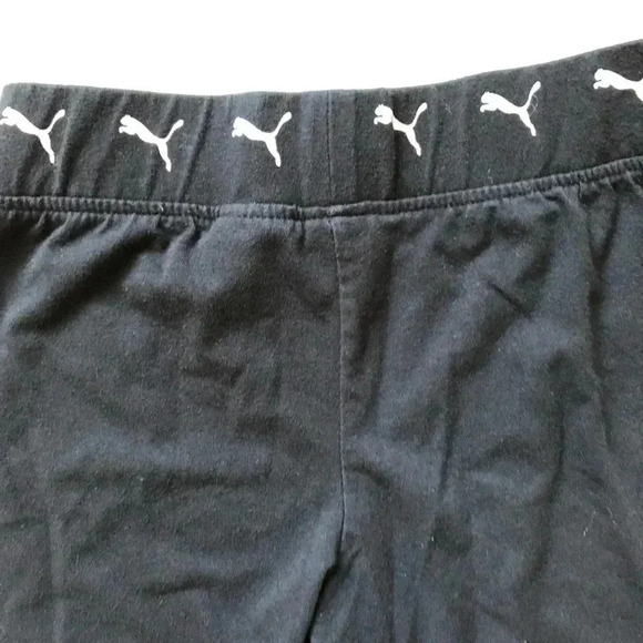 Puma  Girls Black Capri Pants Size Medium - Picture 13 of 15